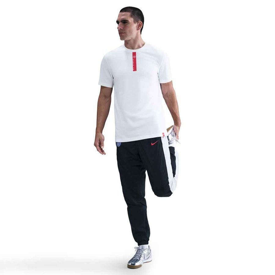 Paris Saint Germain T-Shirt - White - Men's-SoccerKits Hub | Buy Soccer Jerseys Online